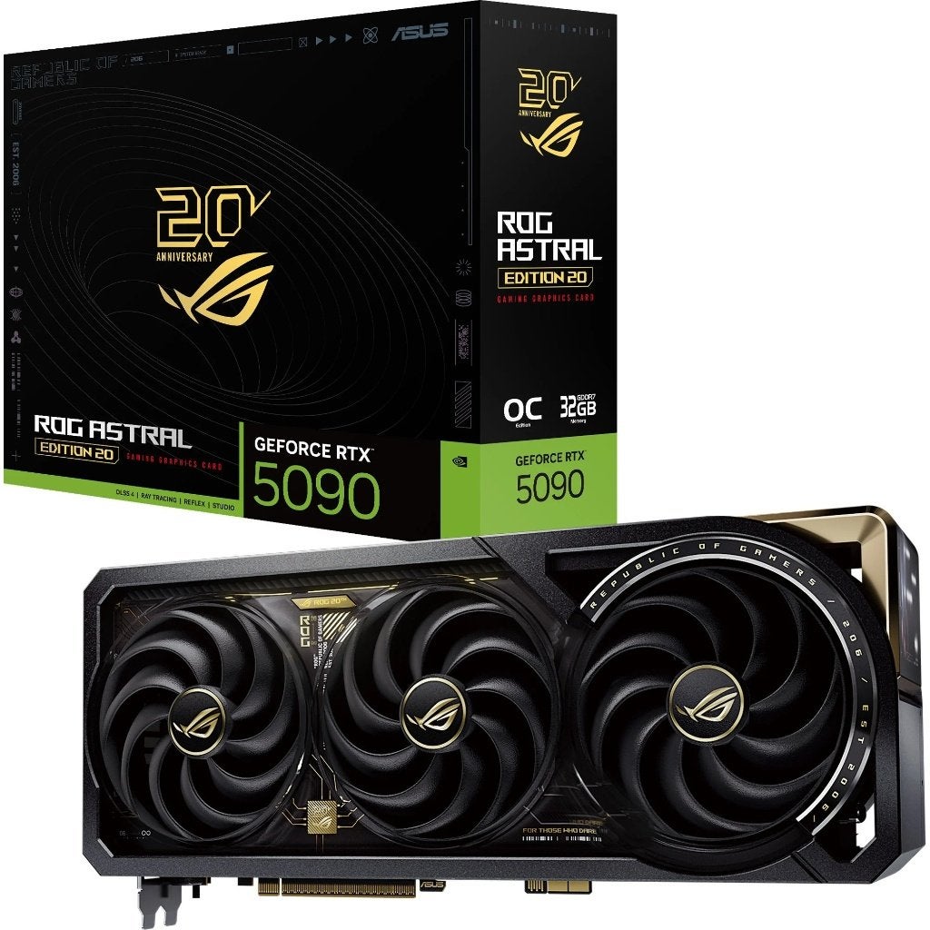 OPZOEK naar ASUS GeForce RTX 5090 ROG ASTRAL Edition 20, Computers en Software, Videokaarten, Ophalen, GDDR6, Nieuw, PCI-Express 5