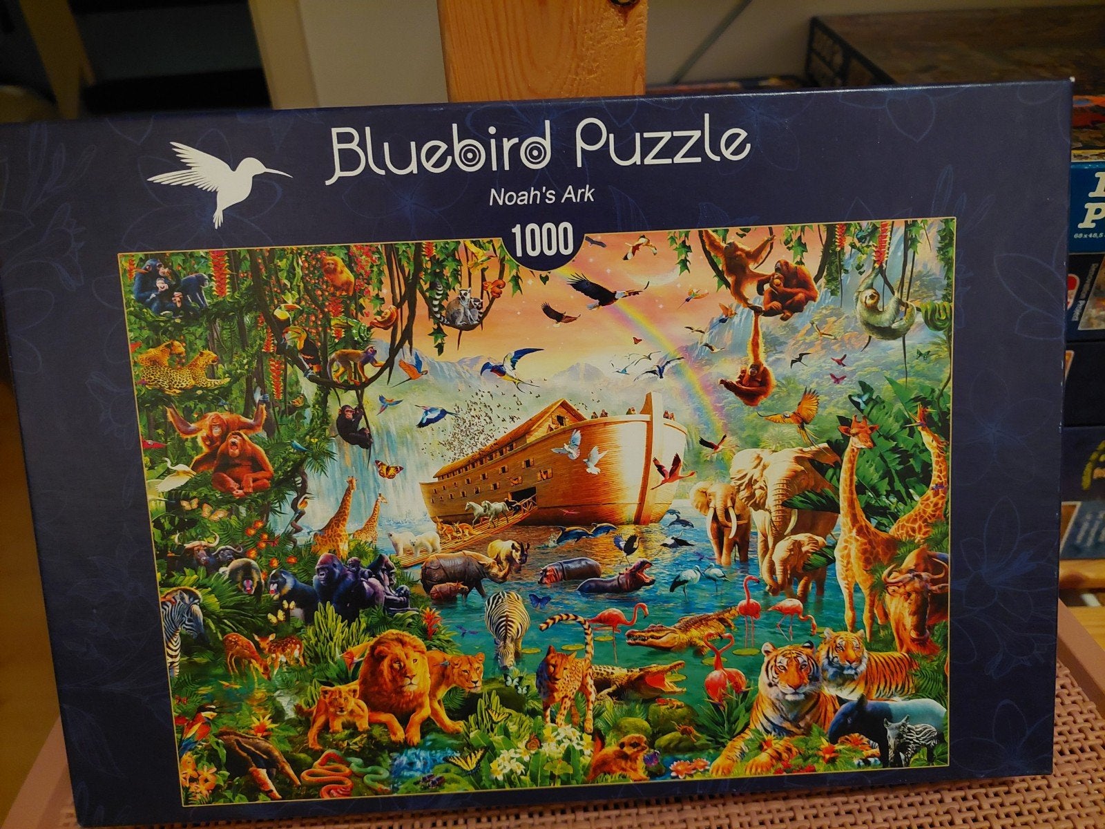 Bluebird Puzzel Noah's Ark 1000 stukjes, Hobby en Vrije tijd, Denksport en Puzzels, Ophalen, 500 t/m 1500 stukjes, Zo goed als nieuw