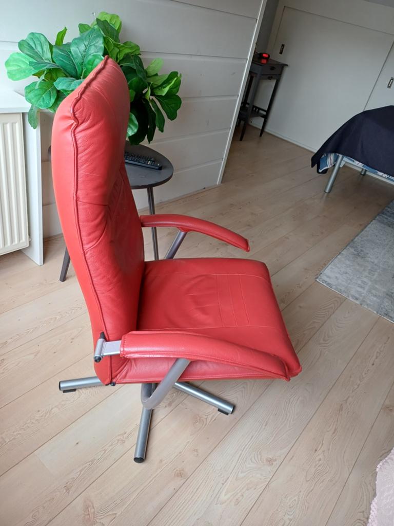 Draai fauteuil Jaren 70, Huis en Inrichting, Fauteuils, Ophalen, Minder dan 75 cm, 50 tot 75 cm