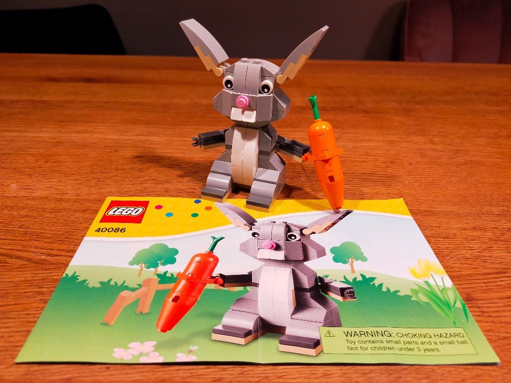 LEGO 40086 - Konijn, Gebruikt, Lego, Compleet, Ophalen of Verzenden