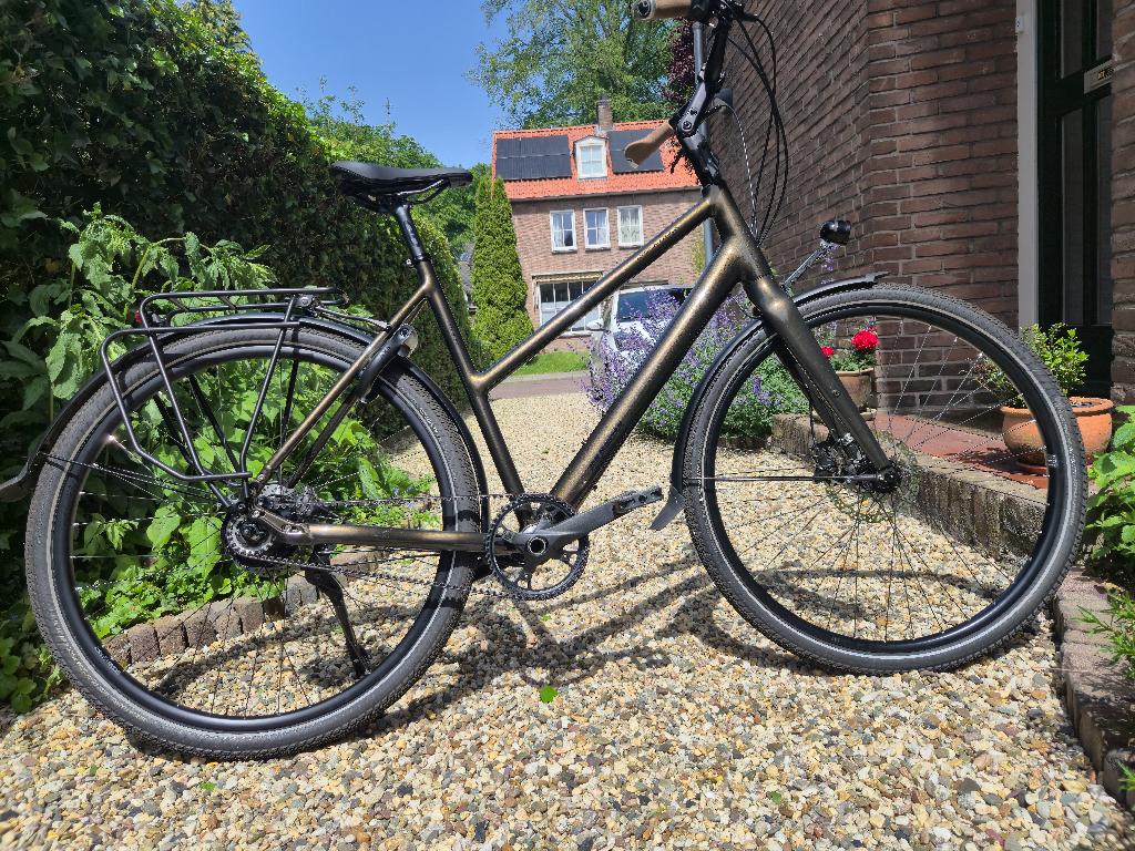 Jan Janssen Rohnin trekking fiets, 28 inch, 10 tot 15 versnellingen, Nieuw, 56 cm of meer