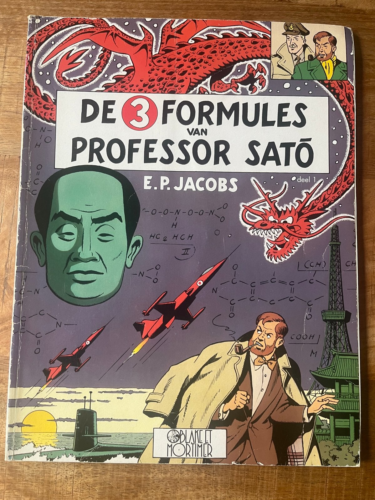 Blake en Mortimer - De 3 formules van Professor Sato deel 1, Eén stripboek, Ophalen of Verzenden, Gelezen