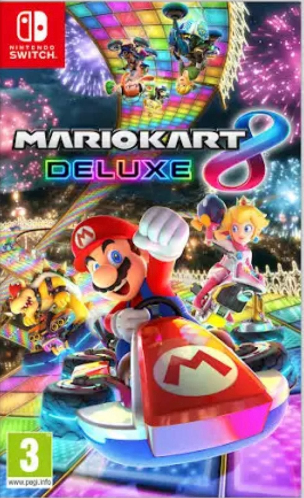 Mario Kart 8 Deluxe - Nintendo Switch, Gebruikt, Racen en Vliegen, Eén computer, Ophalen of Verzenden
