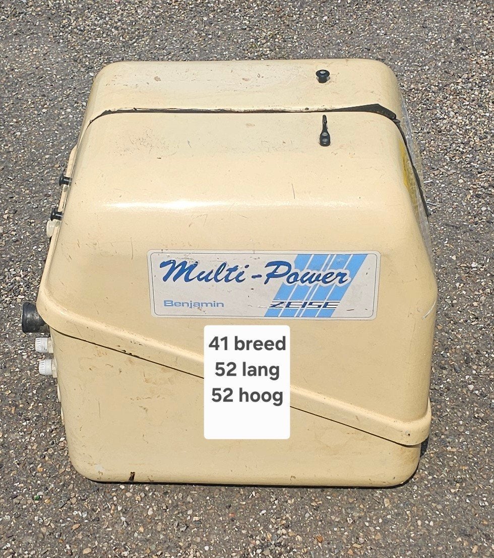 Lege Geluid gedempte generator kist zie de foto's ***, Ophalen of Verzenden, Zo goed als nieuw, Overige typen