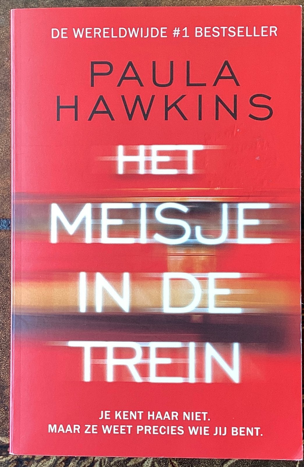 Thriller Het meisje in de trein, Boeken, Thrillers, Zo goed als nieuw, Ophalen of Verzenden