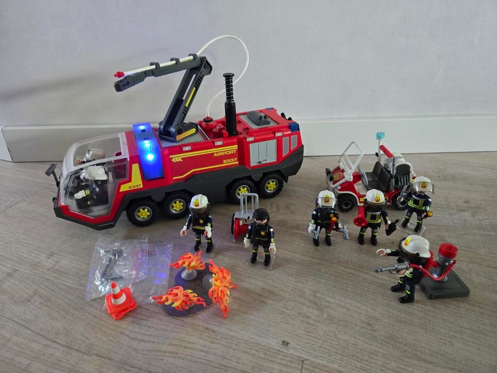 Playmobil Brandweer  - 4 Sets! Kunnen ook apart verkocht, Ophalen of Verzenden, Zo goed als nieuw, Complete set