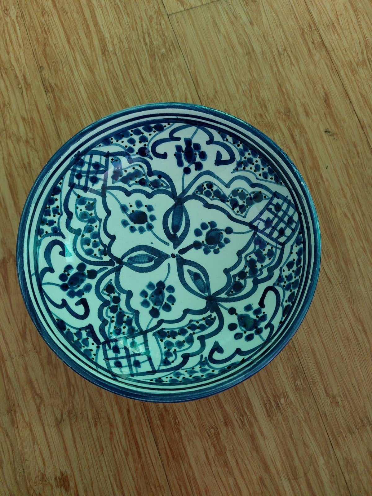 Decoratieve schaal, handgeschilderd, ca. 15 cm, Ophalen of Verzenden