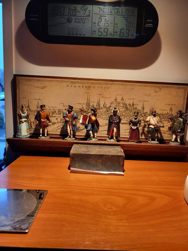 Loden beeldjes Nurnberg 1574, Ophalen of Verzenden, Zo goed als nieuw