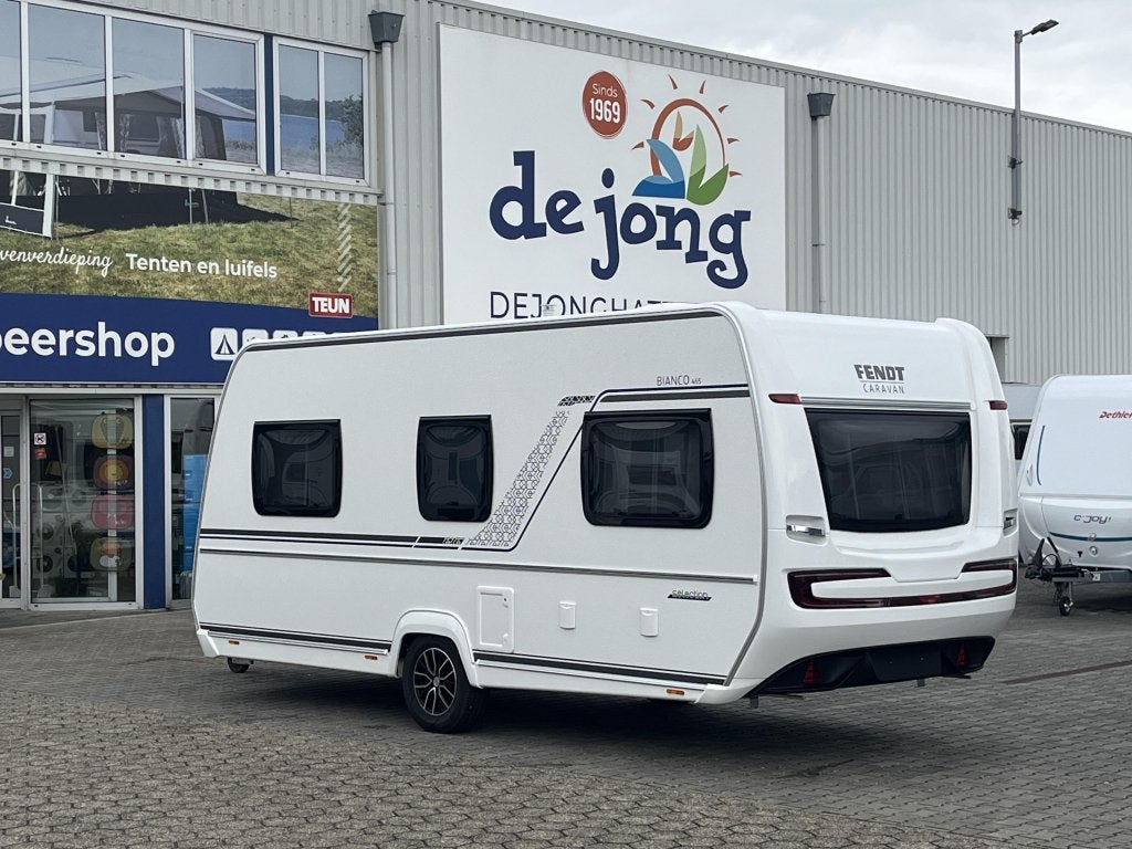 Fendt Bianco Selection 465 TG, Caravans en Kamperen, Standaardzit, Bedrijf, Fendt, 5 tot 6 meter