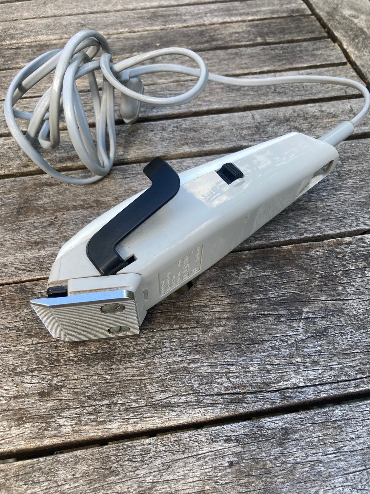 Vintage Severin Tondeuse met snoer (Type 1420 / HS 7801), Ophalen of Verzenden, Gebruikt, Haarverzorging