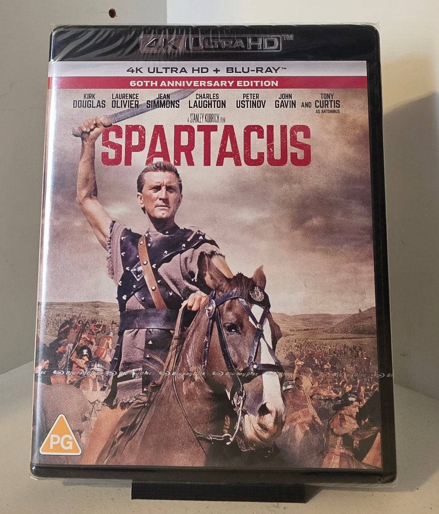 SPARTACUS - Dual Format - Blu-ray+4K UHD, Cd's en Dvd's, Blu-ray, Engels, Vanaf 16 jaar, Verzenden, Film