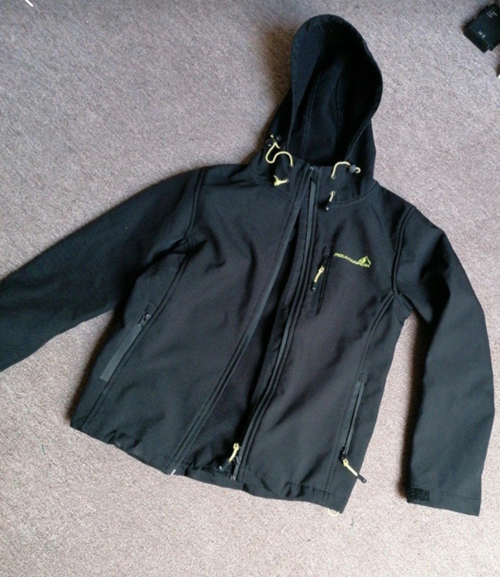 Mountain Peak softshell jas maat 140 - Zo goed als nieuw, Jongen of Meisje, Ophalen of Verzenden, Zo goed als nieuw, Mountain Peak
