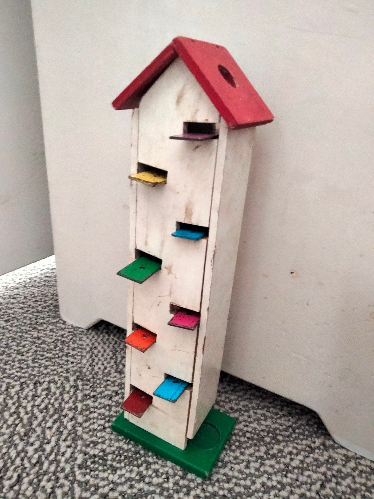 Vintage Simplex Knikkerbaan met Muziek - Made in Holland, Kinderen en Baby's, Speelgoed | Houten speelgoed, Ophalen of Verzenden