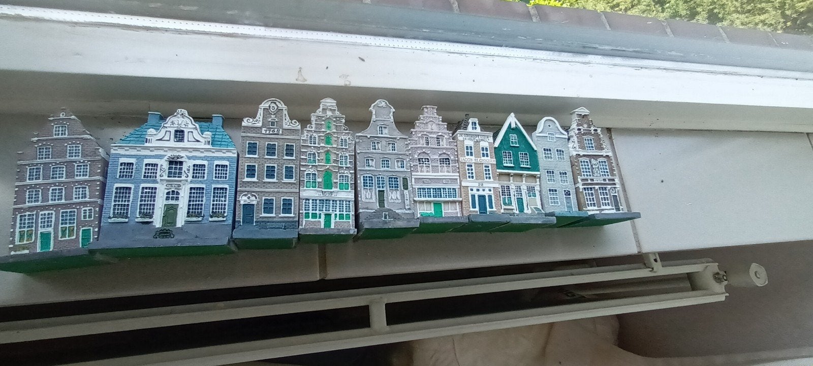 10 Blokker huisjes.2 hoekhuisjes .met originele doosjes gaaf, Ophalen of Verzenden, Zo goed als nieuw