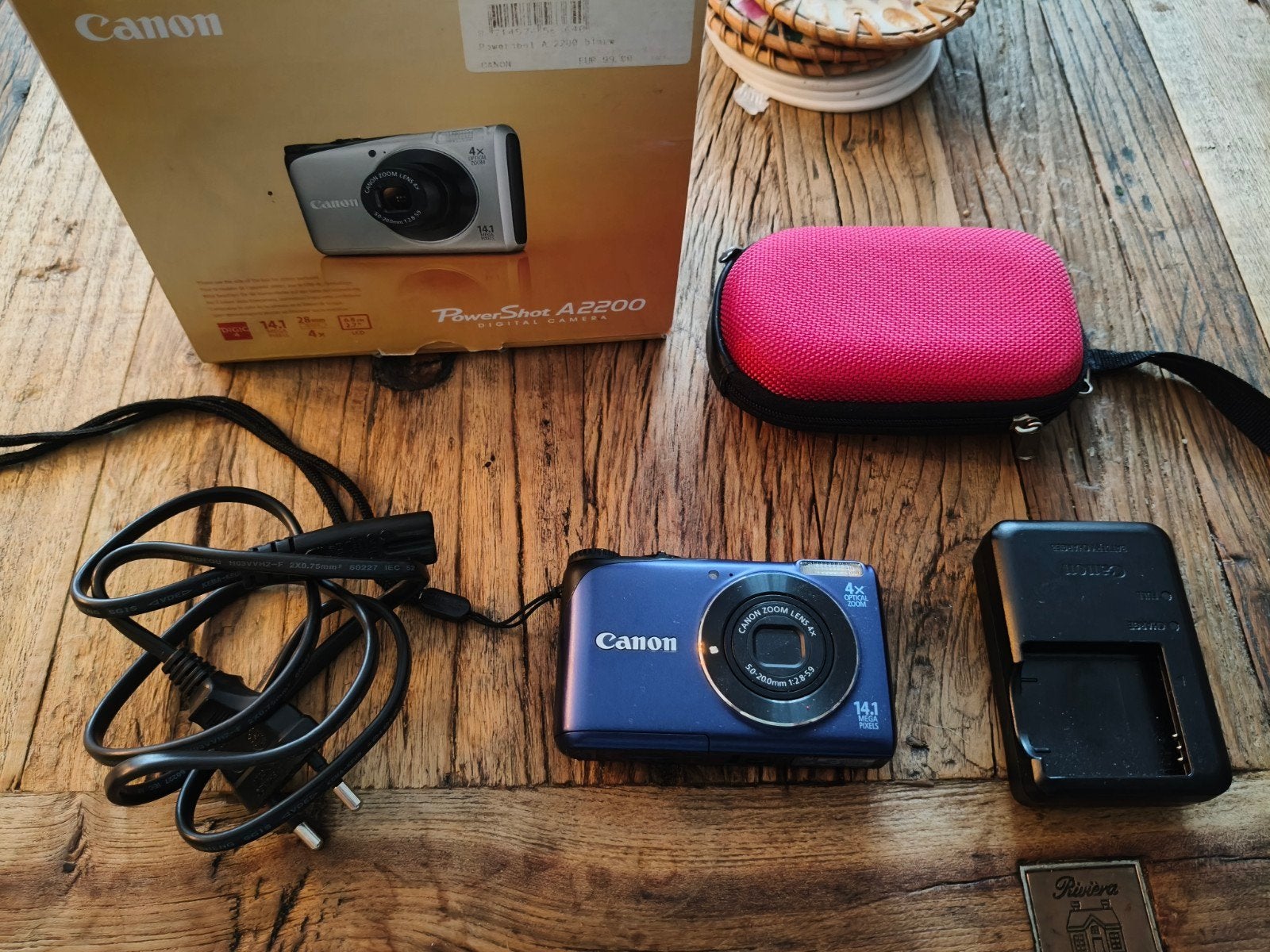 Canon PowerShot A2200 Digitale Compact Camera, Audio, Tv en Foto, Fotocamera's Digitaal, Gebruikt, Canon, Cameratas, Ophalen of Verzenden