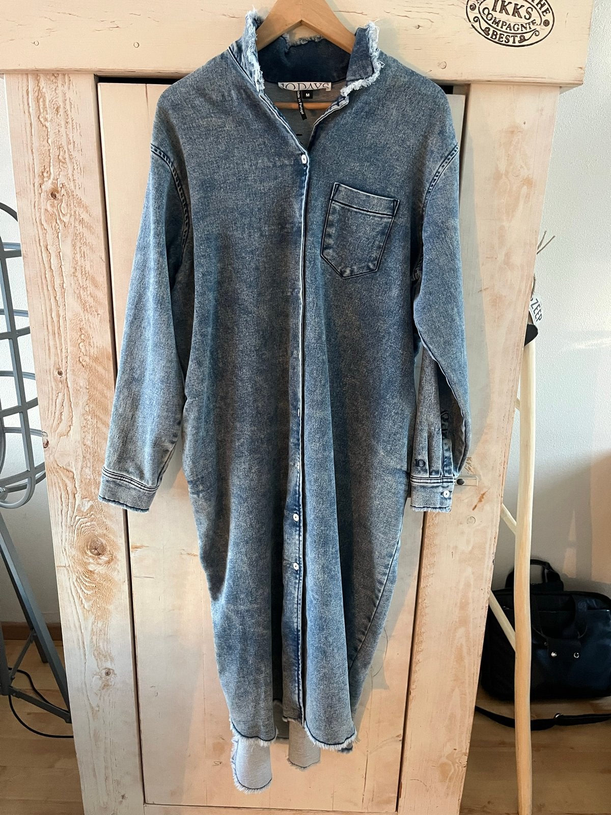10 Days jog jeans jurk maat M - zo goed als nieuw, Kleding | Dames, Jurken, Maat 38/40 (M), Blauw, Ophalen of Verzenden, Zo goed als nieuw
