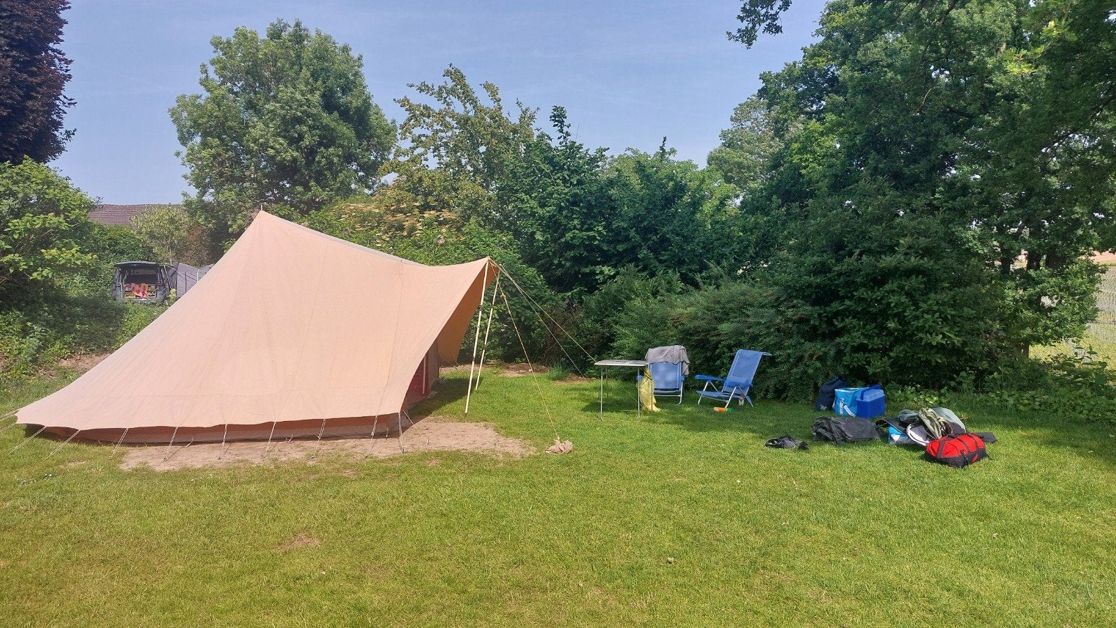 Originele De Waard  ruime tent, Ophalen of Verzenden, Gebruikt, Tot en met 4