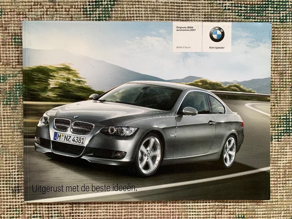 Nederlandse brochure BMW 3-serie E90 accessoires 2007, Boeken, Nieuw, Ophalen of Verzenden, BMW, BMW