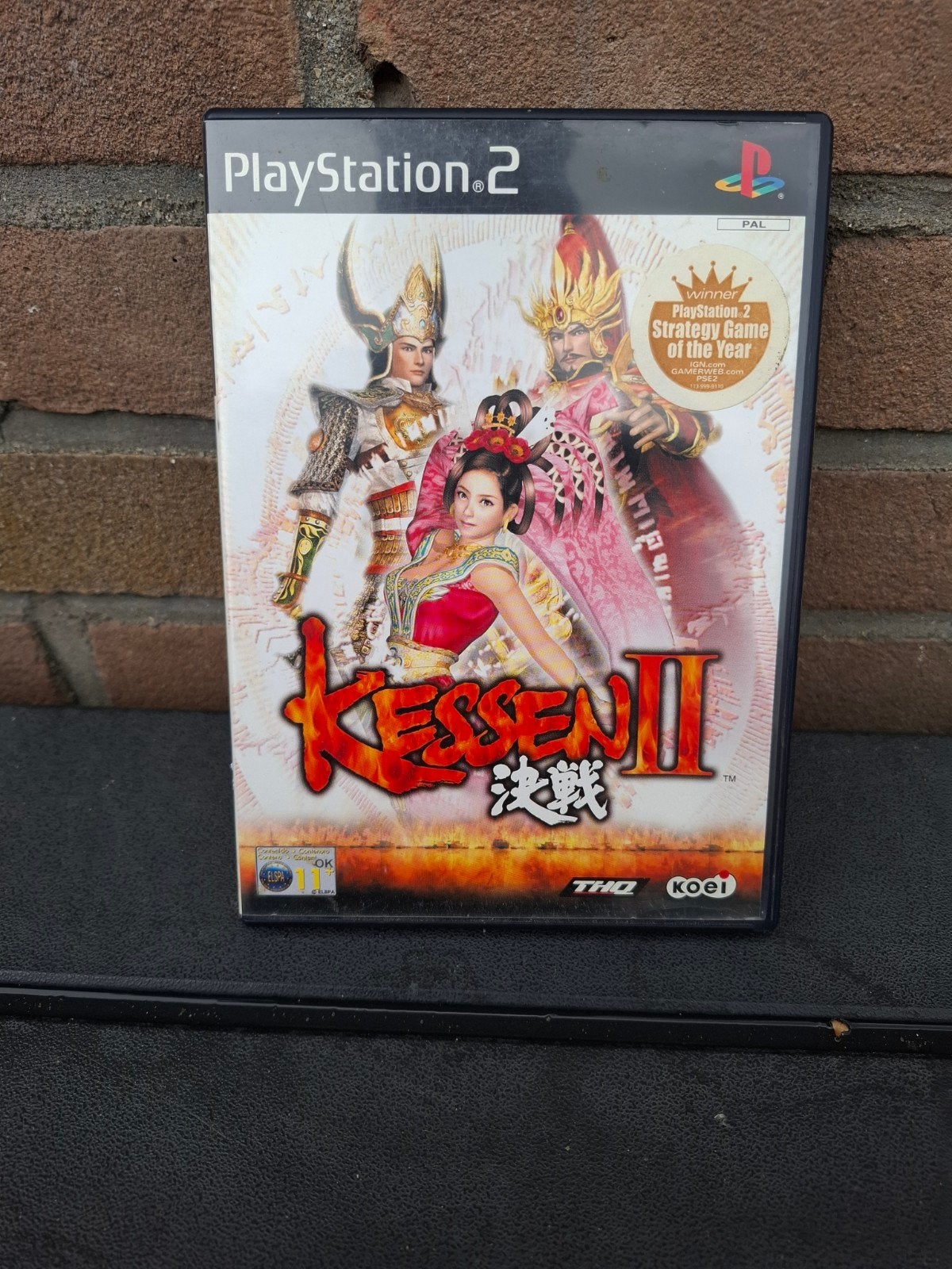 playstation 2 kessen 2, 1 speler, Ophalen of Verzenden, Zo goed als nieuw, Vanaf 3 jaar