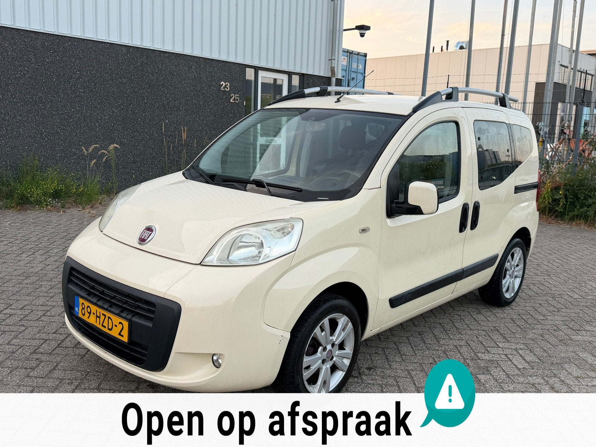 Fiat Qubo 1.4 Dynamic 2009 AIRCO, Auto's, Fiat, Voorwielaandrijving, 4 cilinders, 400 kg, Wit