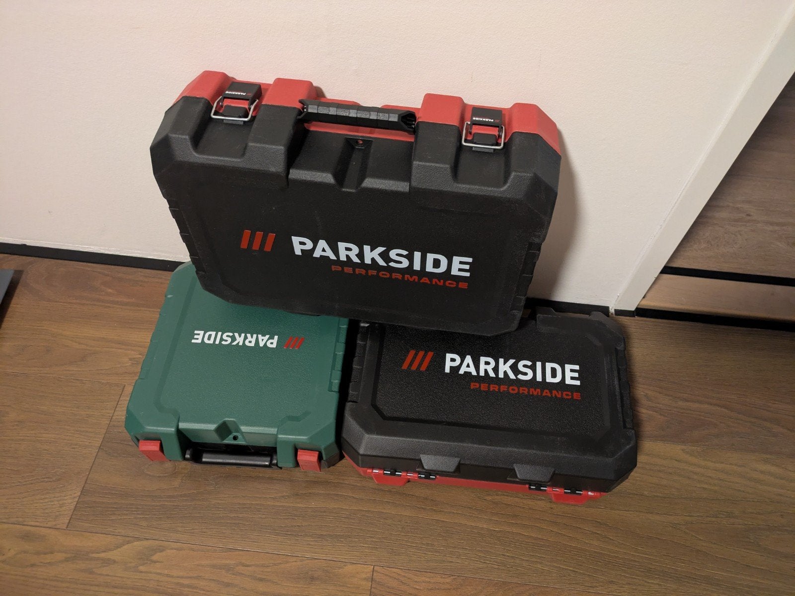 Parkside gereedschapskoffers - Gratis af te halen, Ophalen, Gebruikt