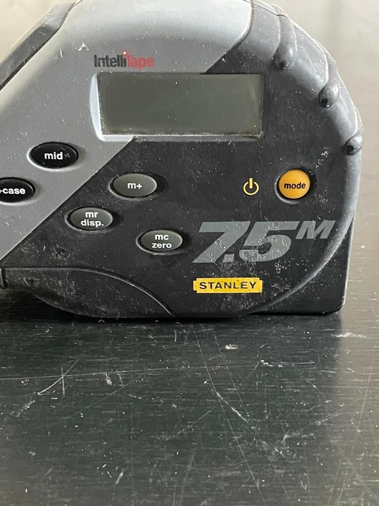 Stanley elektronische rolmaat, Doe-het-zelf en Verbouw, Meetapparatuur, Ophalen of Verzenden, Zo goed als nieuw, Afstand