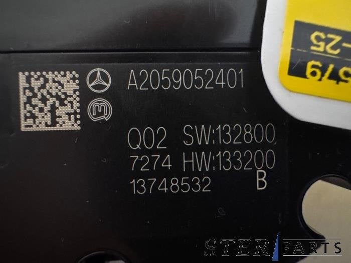 Paniekverlichtings Schakelaar van een Mercedes C-Klasse, Gebruikt, -, Ophalen of Verzenden, -