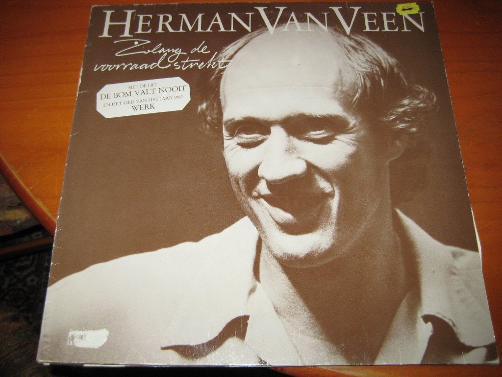 LP, Herman van Veen: Zolang de voorraad strekt, Ophalen of Verzenden, Zo goed als nieuw, 12 inch