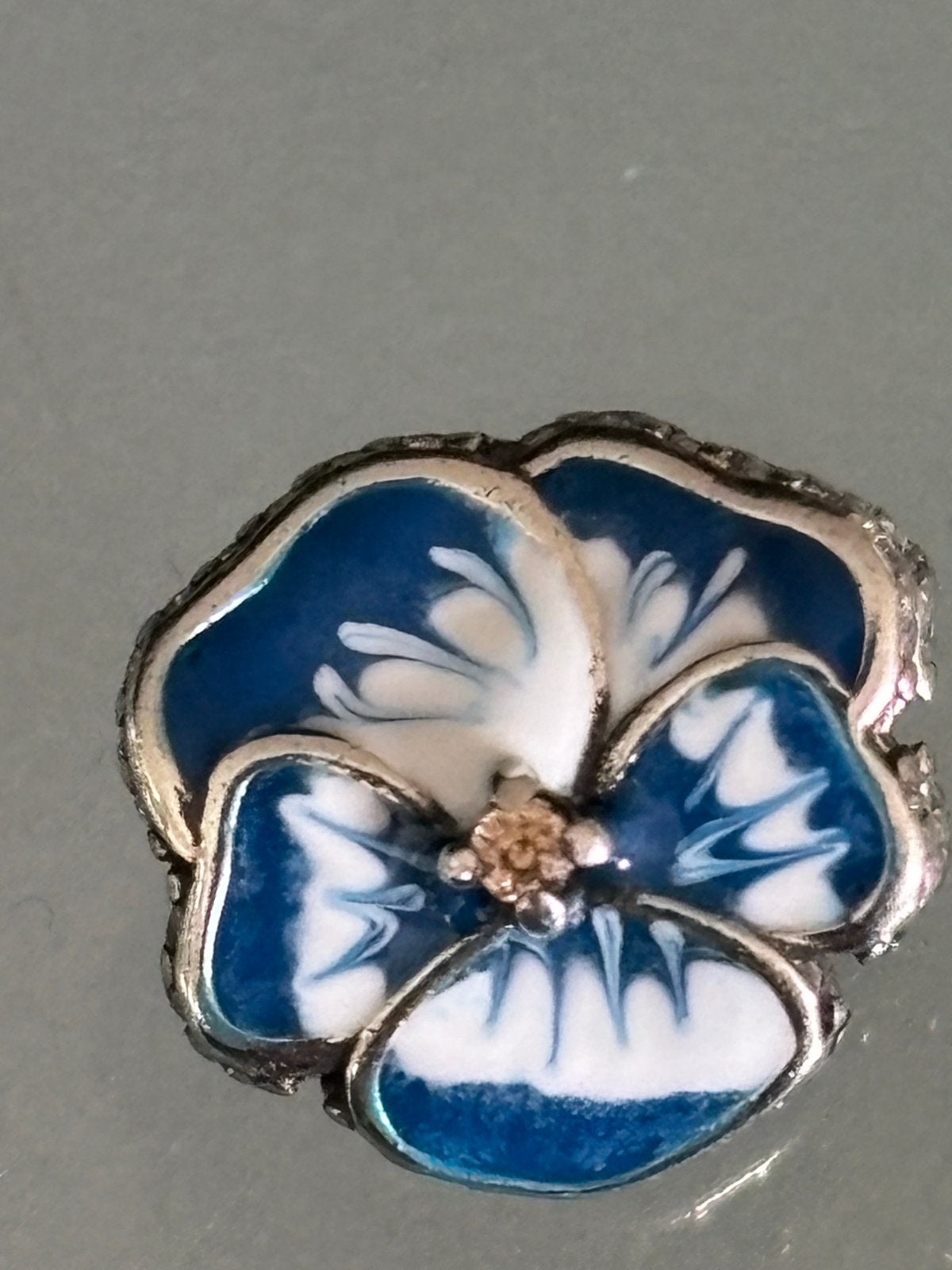 Nieuwe Zilveren 925 Viooltje Bedel, Overige merken, Verzenden, Nieuw, 1 bedel