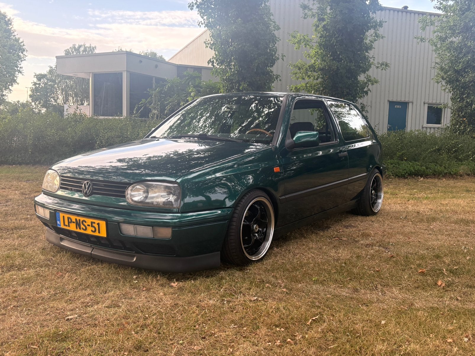 Volkswagen Golf 1.6 CL 55KW 1995 Groen, Voorwielaandrijving, Airbags, Stof, 4 cilinders