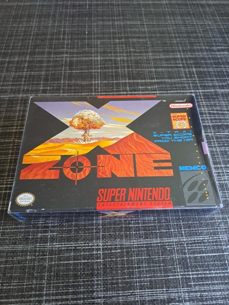 X Zone - SNES (Super Nintendo Entertainment System), Gebruikt, Shooter, 1 speler, Ophalen of Verzenden