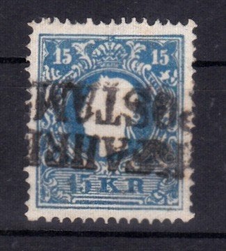 396. Oostenrijk 1858, Ophalen of Verzenden, Gestempeld