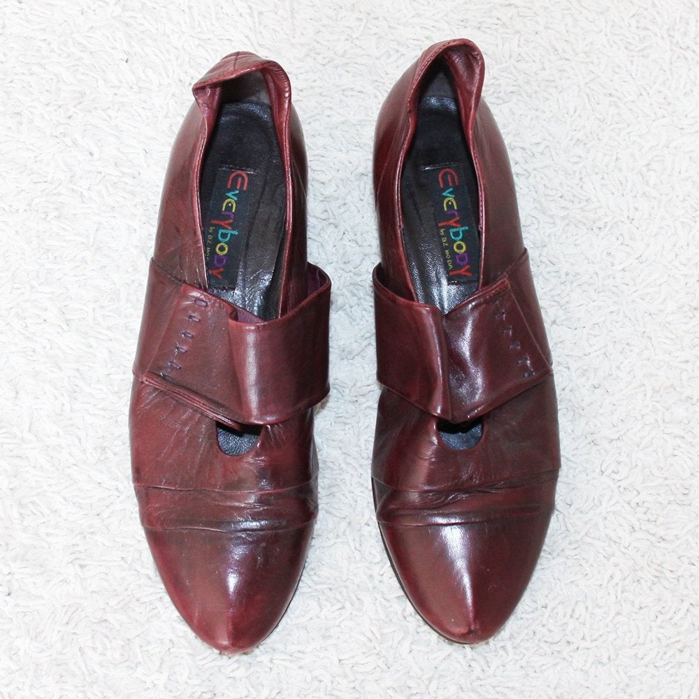 Prachtige Leren Everybody Schoenen (Maat 40) s16 € 40,-, Schoenen met lage hakken, Overige kleuren, Everybody, Ophalen of Verzenden