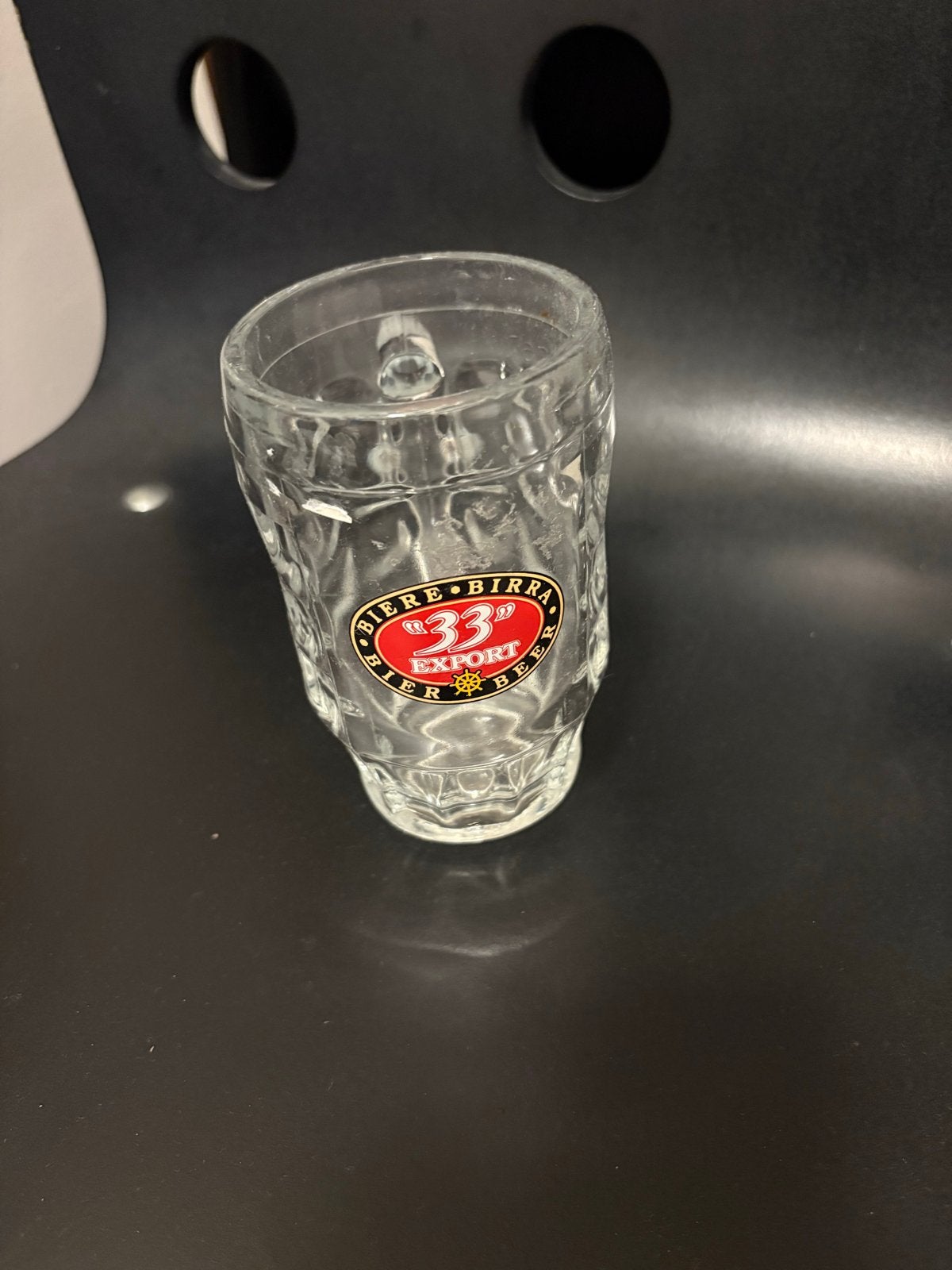 Bierpul 33 Export - Vintage Glazen Pul, Ophalen of Verzenden, Overige merken, Glas, Overige typen