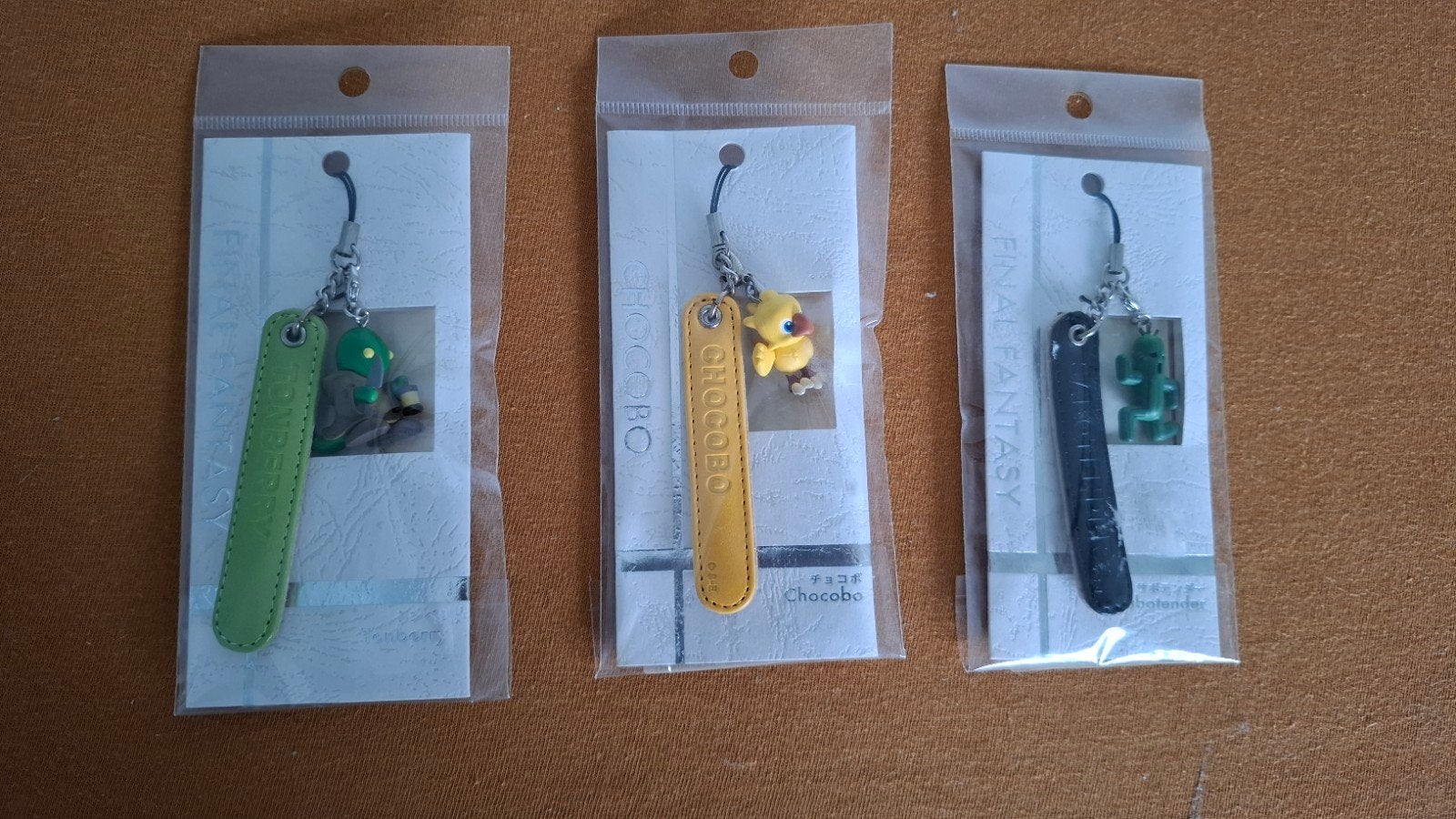 Final Fantasy sleutelhangers - Chocobo, Tonberry, Sabotender, Ophalen of Verzenden, Nieuw