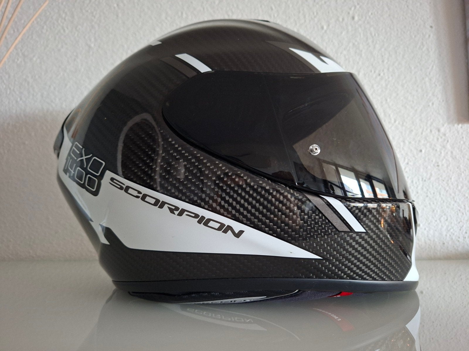 Scorpion EXO-1400 EVO Carbon Air Integraalhelm Maat S, Overige merken, Heren, Ophalen of Verzenden, Integraalhelm
