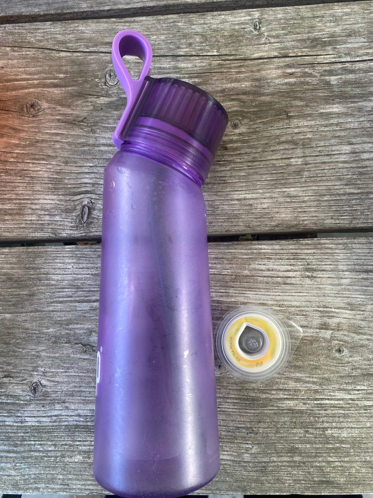 Air up drinkfles, Sport en Fitness, Bidons, Ophalen of Verzenden, Gebruikt