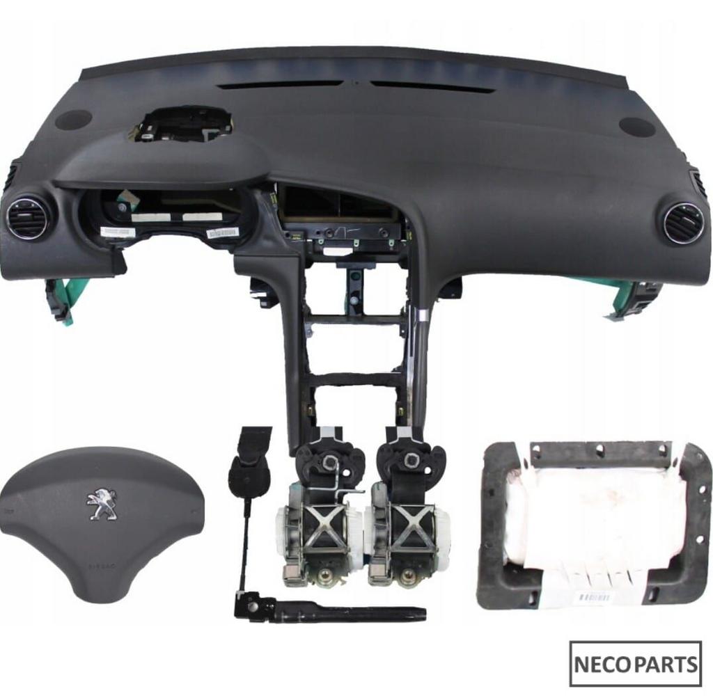 PEUGEOT 3008 AIRBAG DASHBOARD COMPLEET AIRBAG AIRBAG SET, Ophalen of Verzenden, Gebruikt, Peugeot