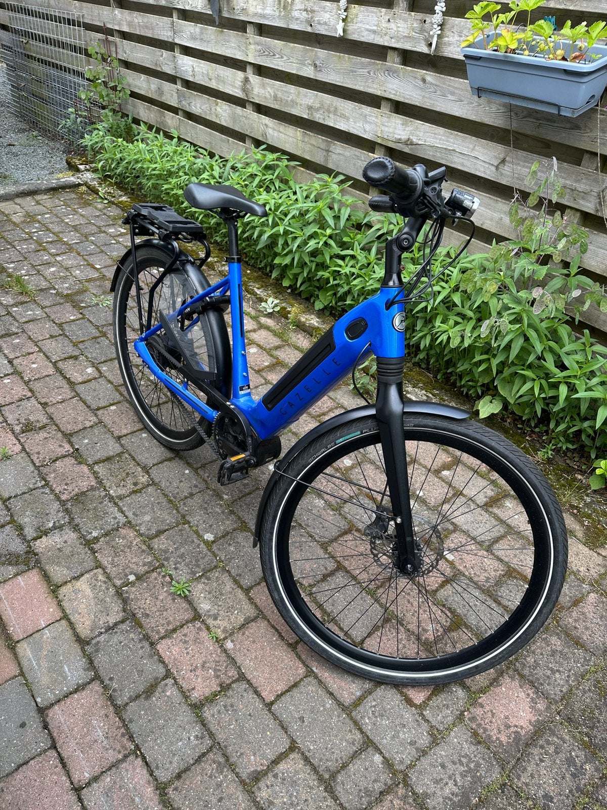 Gazelle Ultimate C380 met riem en enviolo schakelen, Fietsen en Brommers, Elektrische fietsen, Ophalen, Zo goed als nieuw
