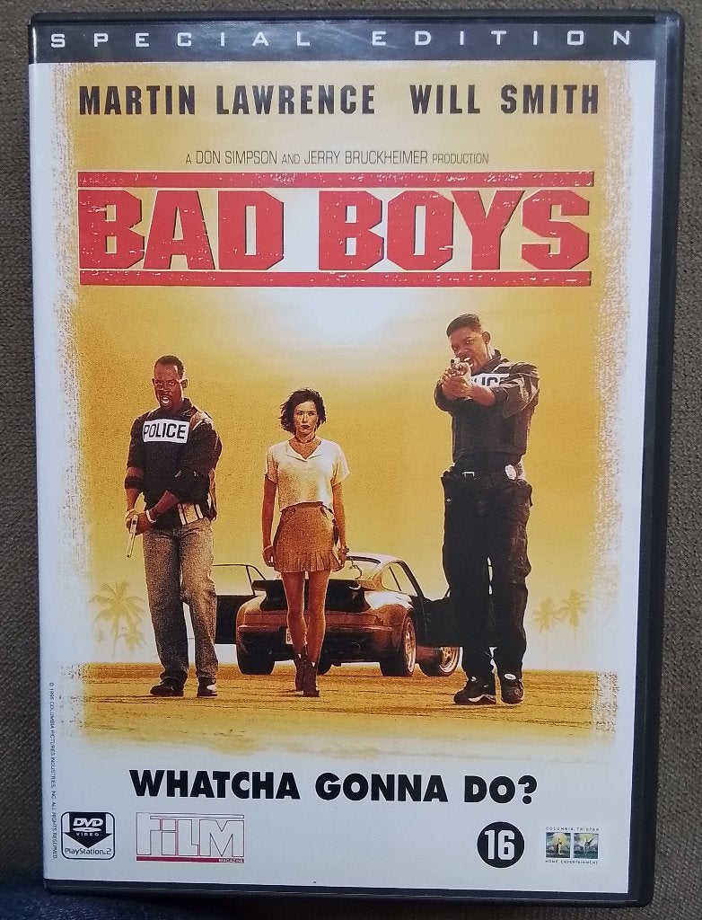 BAD BOYS whatcha gonna do? DVD special edition., Ophalen, Bonusmateriaal, Vanaf 16 jaar, Actie