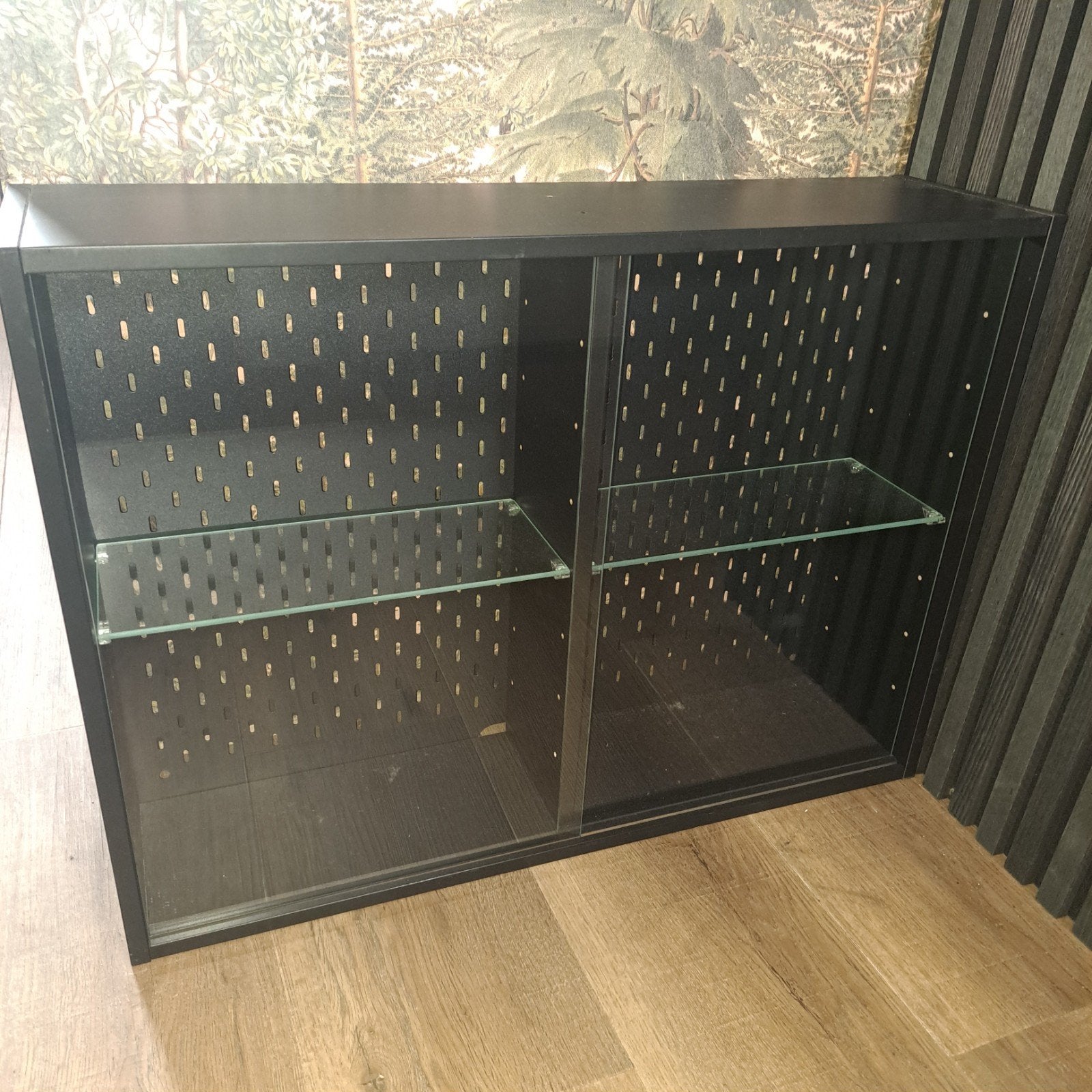Ikea vitrinekastje game collectie, Ophalen, 50 tot 100 cm, Zo goed als nieuw, Minder dan 100 cm
