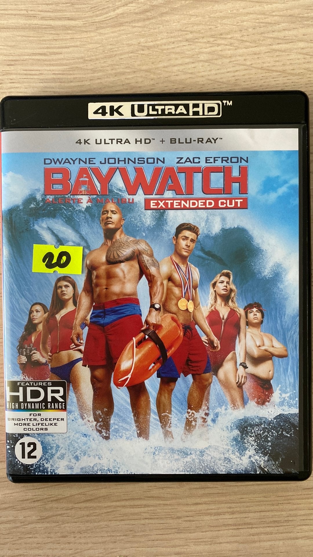 Baywatch 4K uhd blu ray NL versie, Ophalen of Verzenden, Zo goed als nieuw, Avontuur