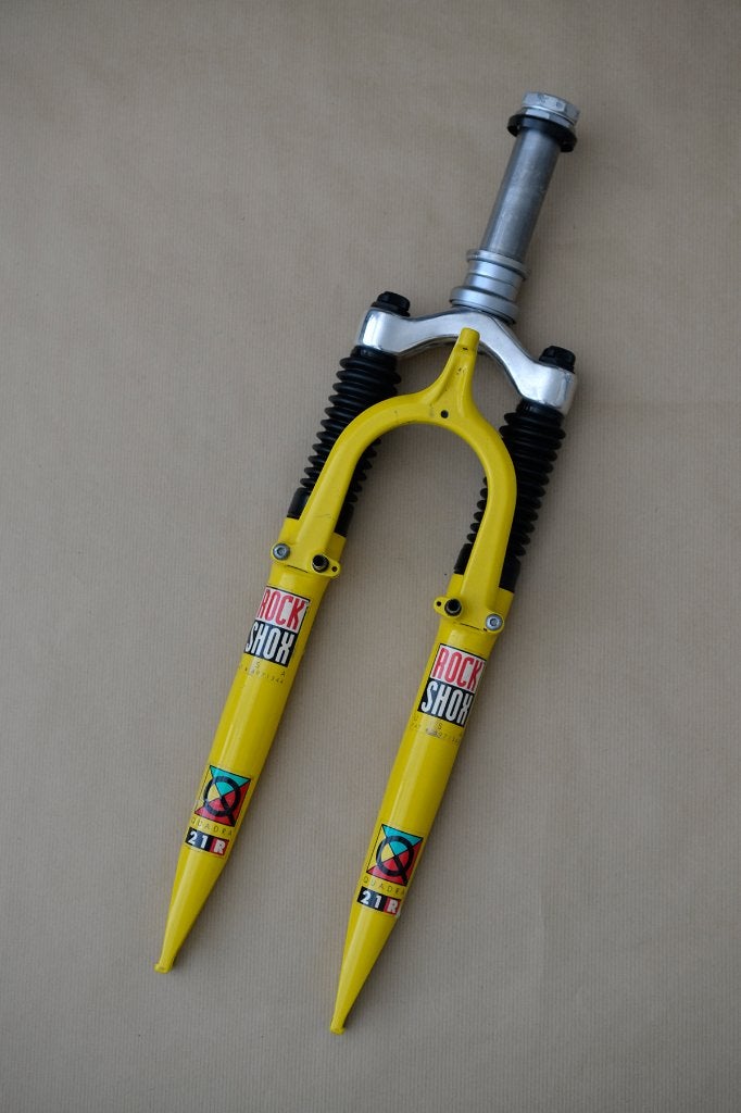Rockshox Quadra 21R MTB Vintage Mountainbike voorvork, Gebruikt, Ophalen of Verzenden, Rockshox, Voorvork