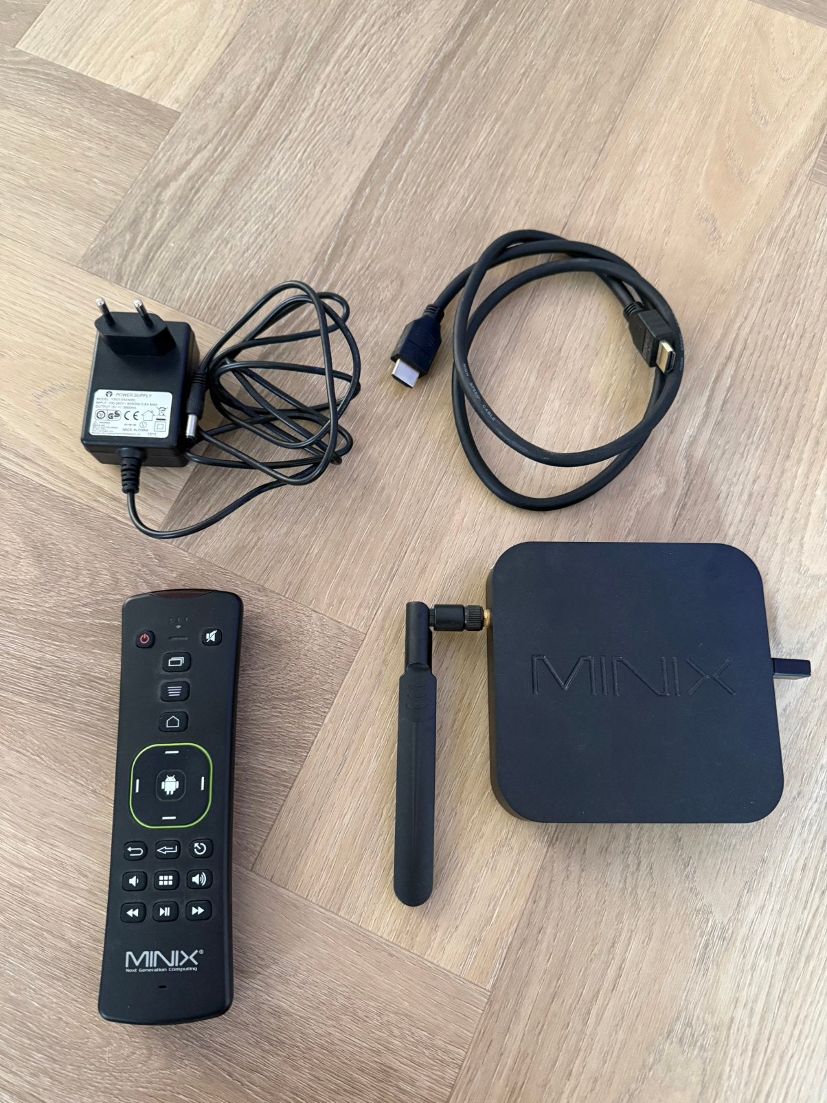 MINIX NEO U1 4K Android Media Player compleet, Ophalen of Verzenden, Zo goed als nieuw, HDMI, Minder dan 500 GB