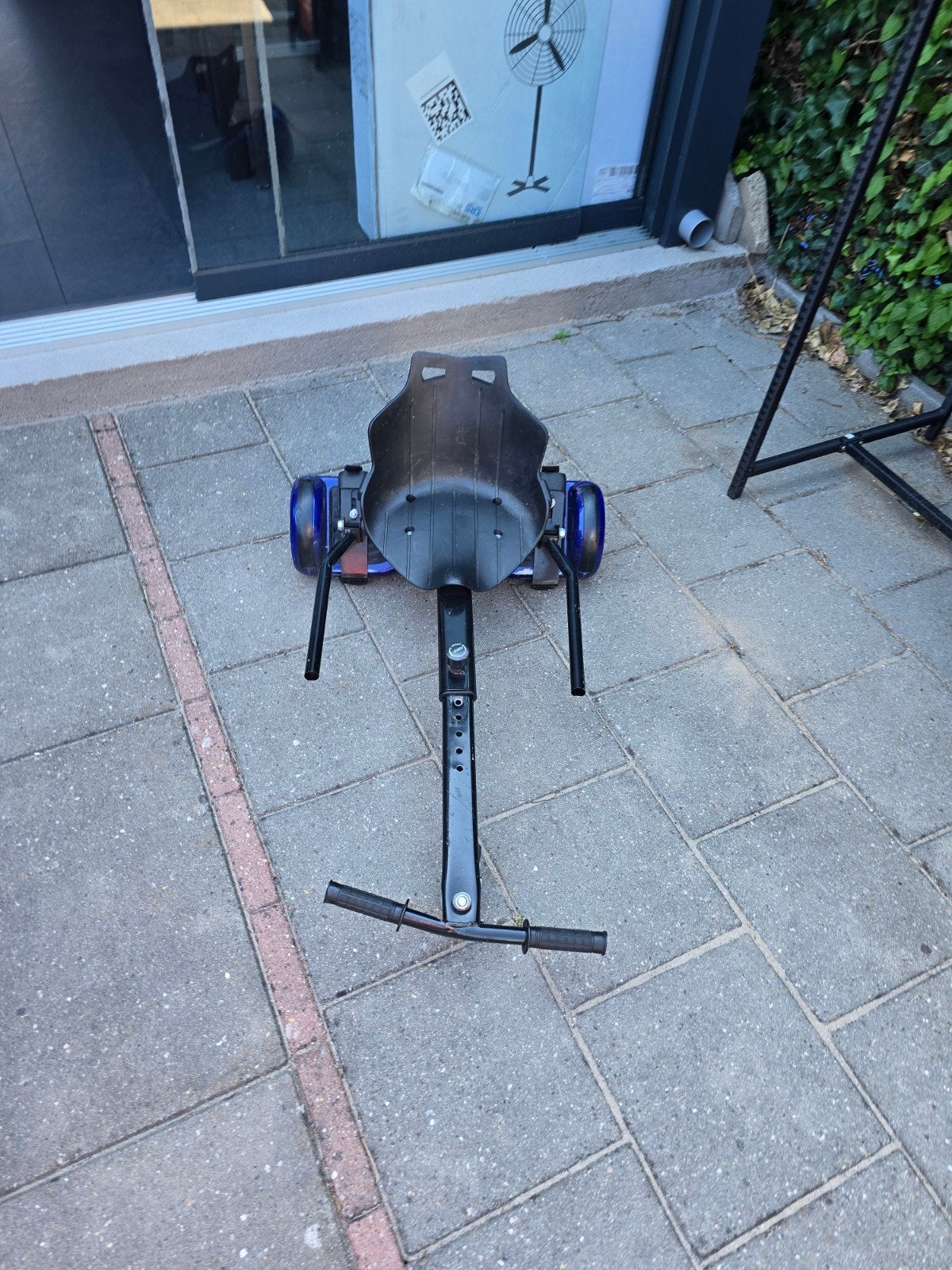 Hoverboard met zitje - Blauw - ox board hover board, Ophalen, Gebruikt, Overige typen