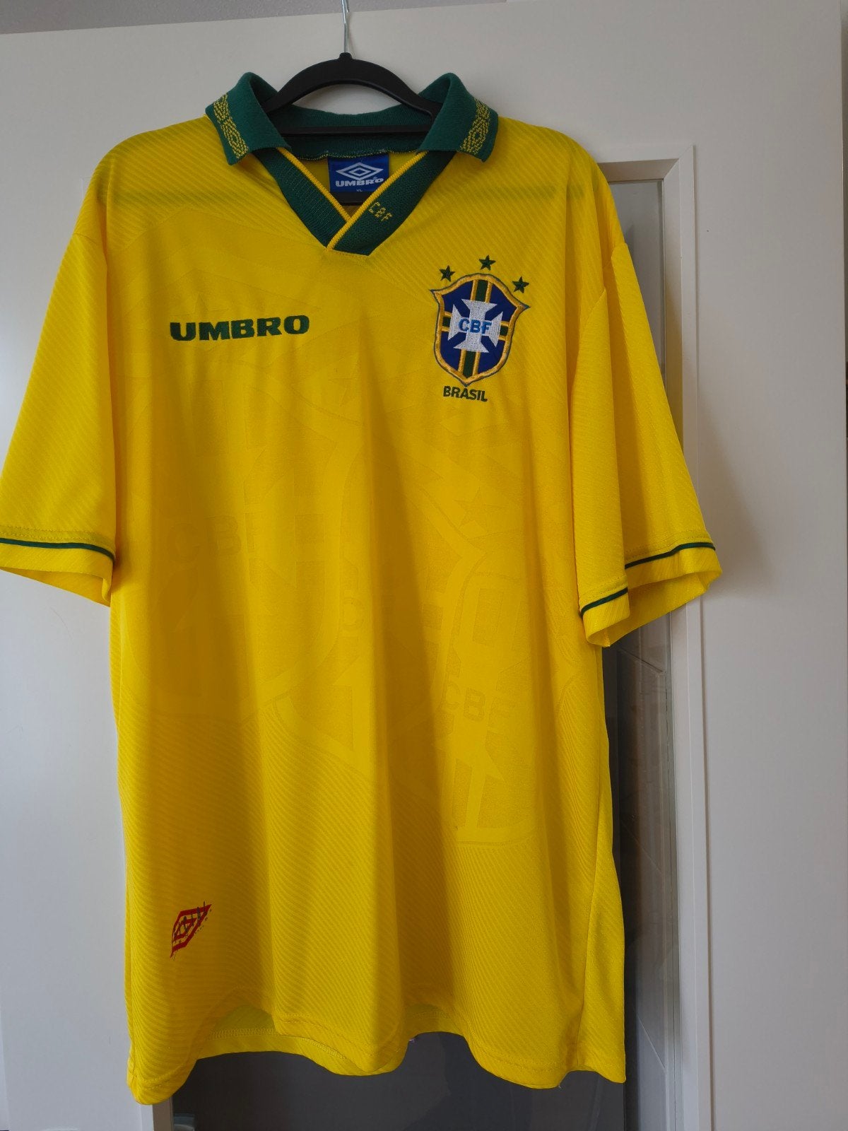 Origineel Brazilië WK 1994 Umbro Thuisshirt, Ophalen of Verzenden, Zo goed als nieuw