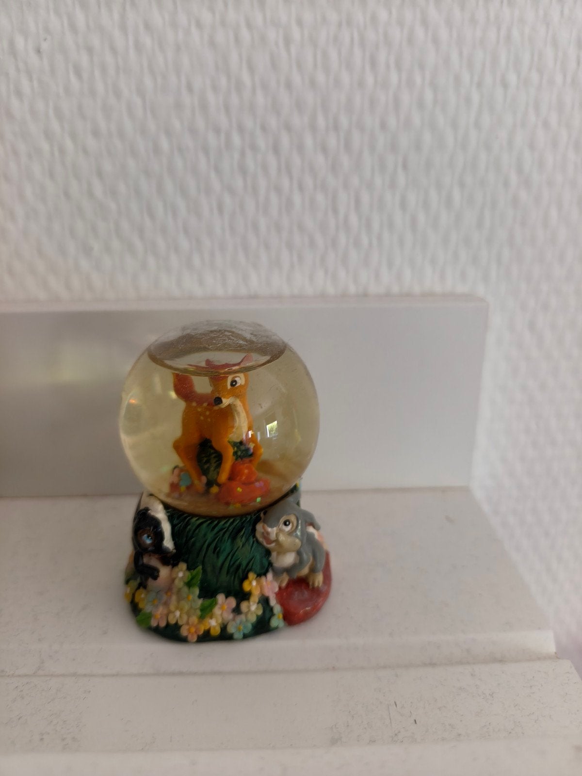 Disney Bambi Sneeuwbol met Stampertje en Bloempje, Ophalen, Bambi of Dumbo, Zo goed als nieuw, Beeldje of Figuurtje