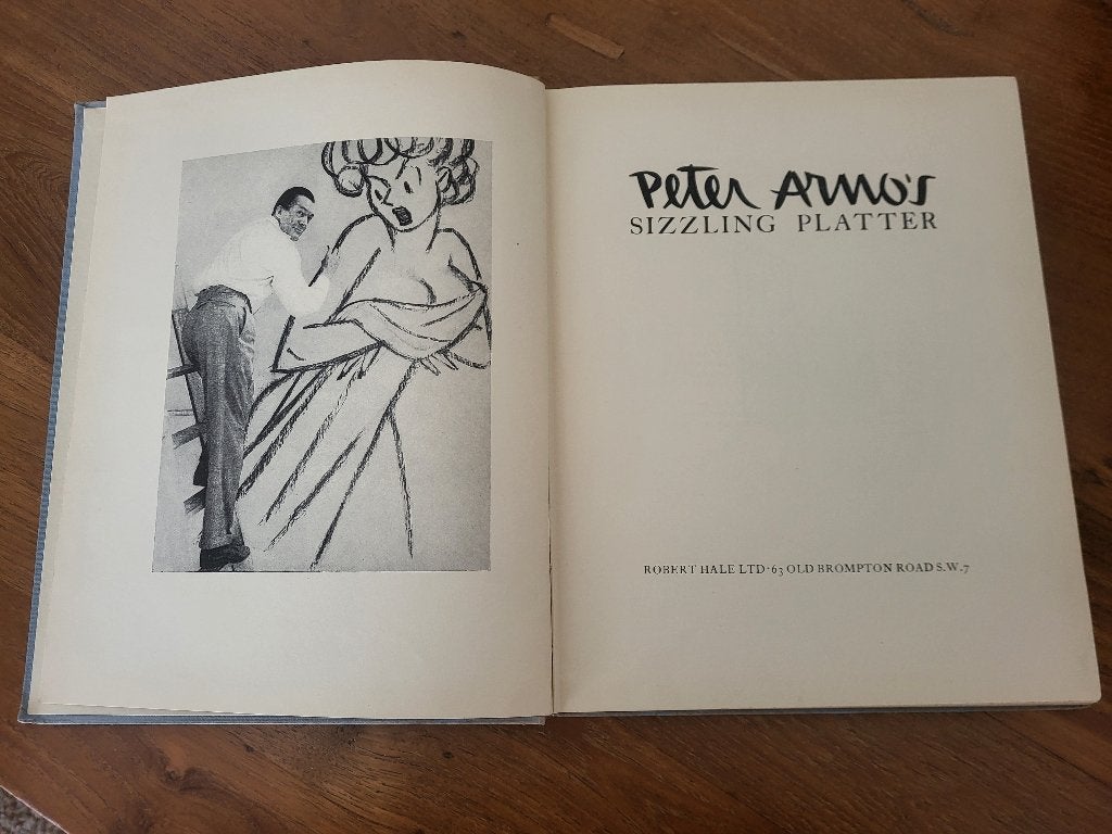 Peter Arno's Sizzling Platter 1949, Ophalen of Verzenden, Gelezen, Overige onderwerpen