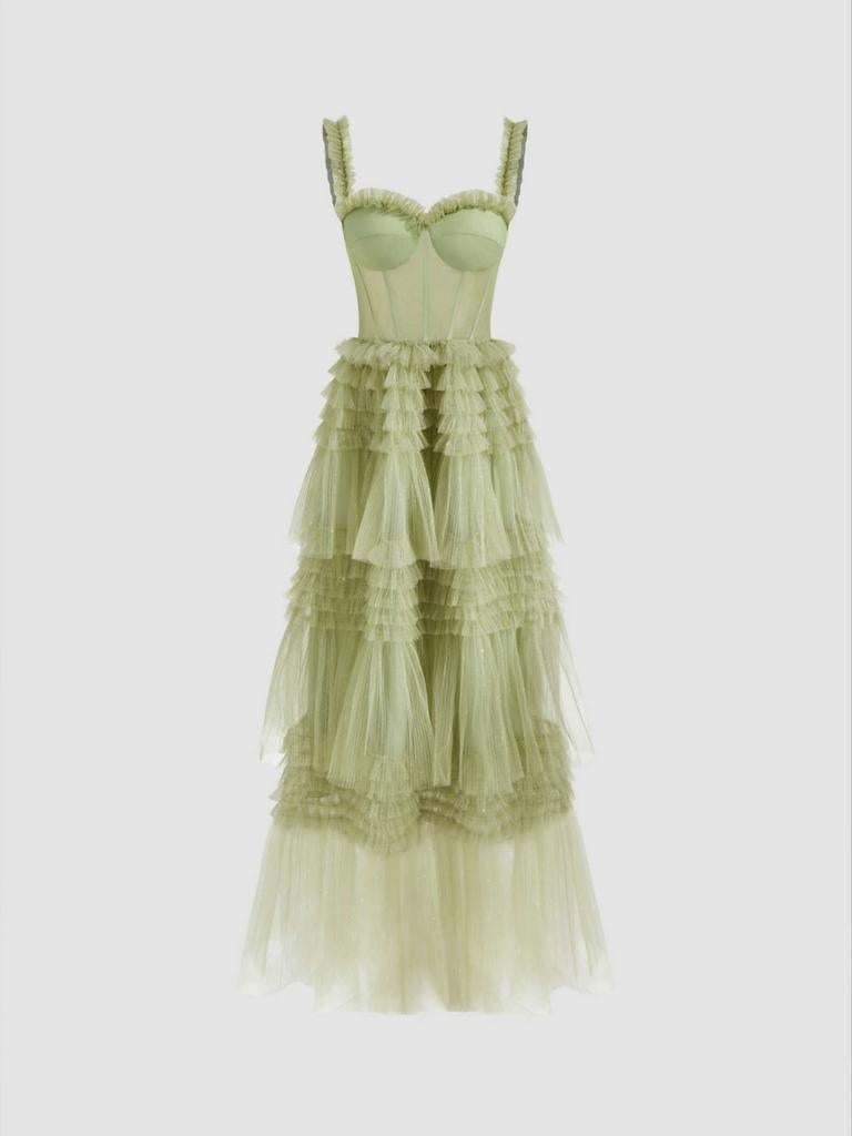 Tule maxi jurk gala/kostuum/cosplay glitter S, Ophalen of Verzenden, Zo goed als nieuw, Zwart, Galajurk