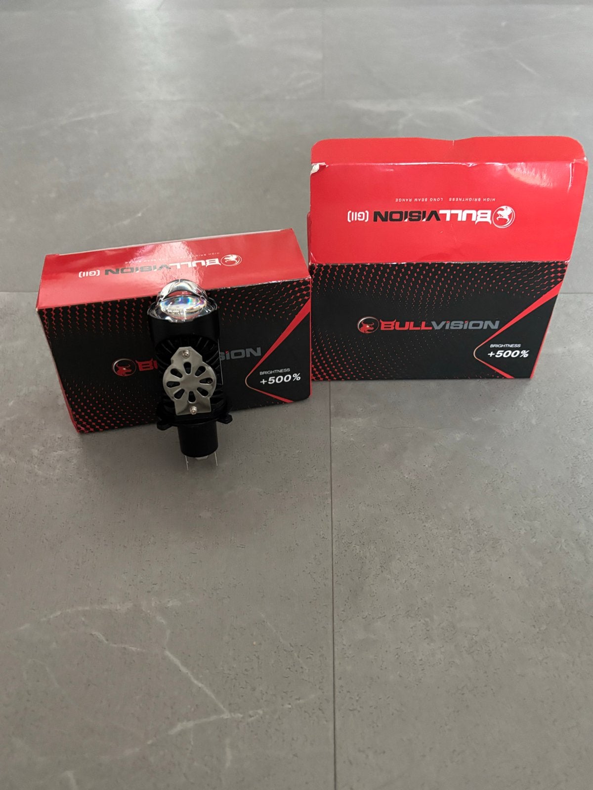 2x - H4 LED Projector Koplamp - Drie Kleuren, Auto-onderdelen, Ophalen of Verzenden, Nieuw, Universele onderdelen